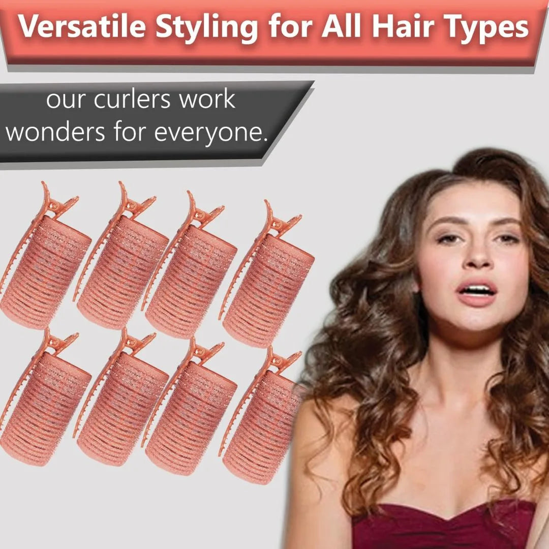 Beauty (8 pcs) Heatless Hair Curler Roller