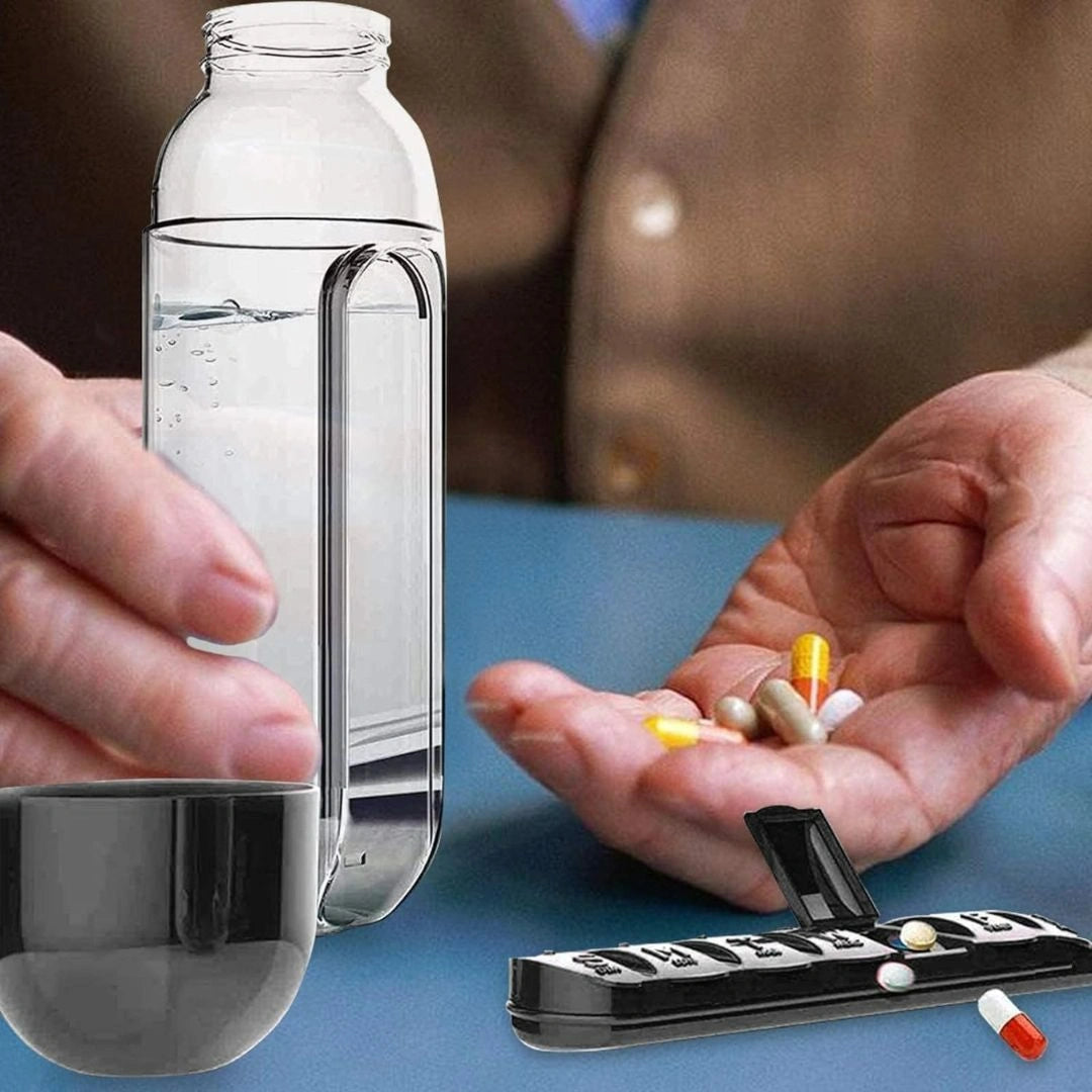 Medicine Pill Bottle Organizer