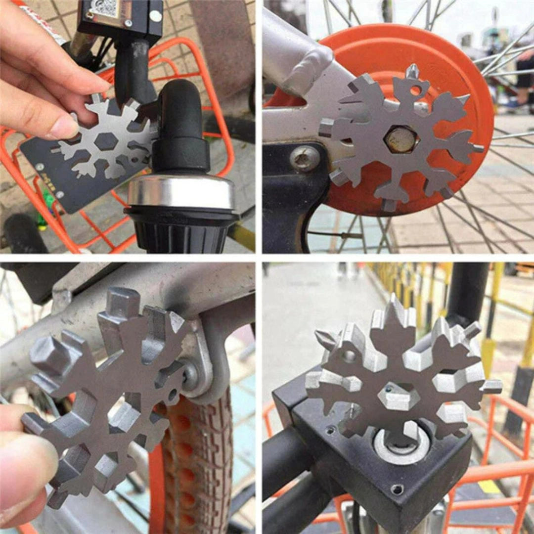 18-in-1 Multipurpose Snowflake Tool
