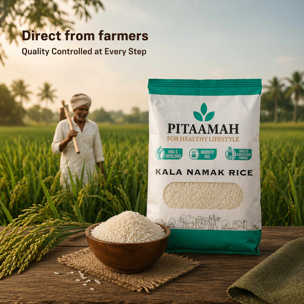 Kala Namak Rice