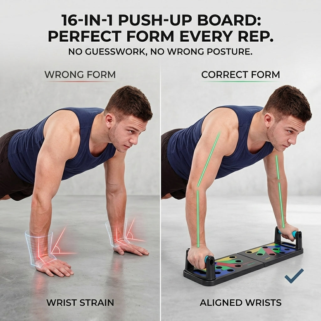 FlexForm (16 in 1) function Push Up Board