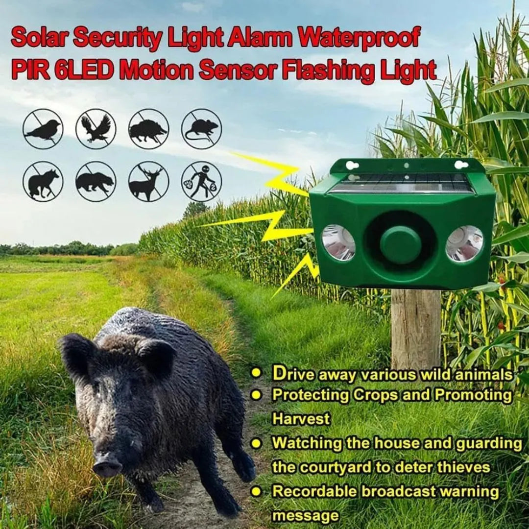 Solar Warning Lights with Loud Volume