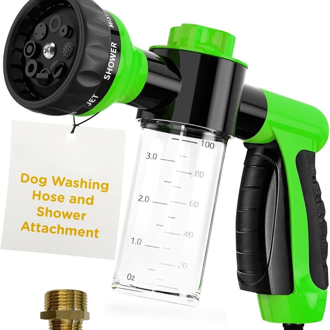 Washing Hose Attachment with Soap Dispenser