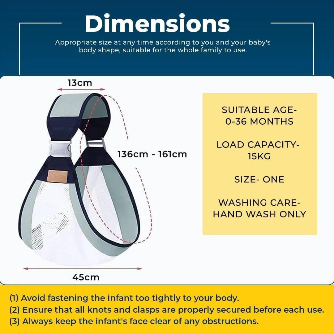 Adjustable Baby Sling Carrier