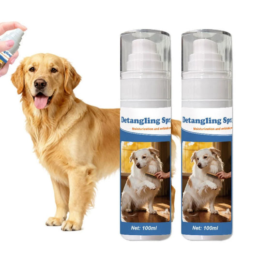 Cat Dog Hair Detangling and Grooming Spray