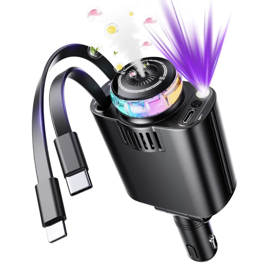 5-in-1 Charger & Aroma Diffuser & Starlight Ceiling