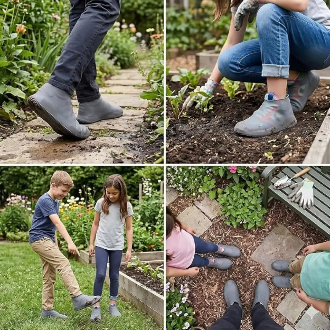 Reusable Silicone Cover Shoes Rain Boots