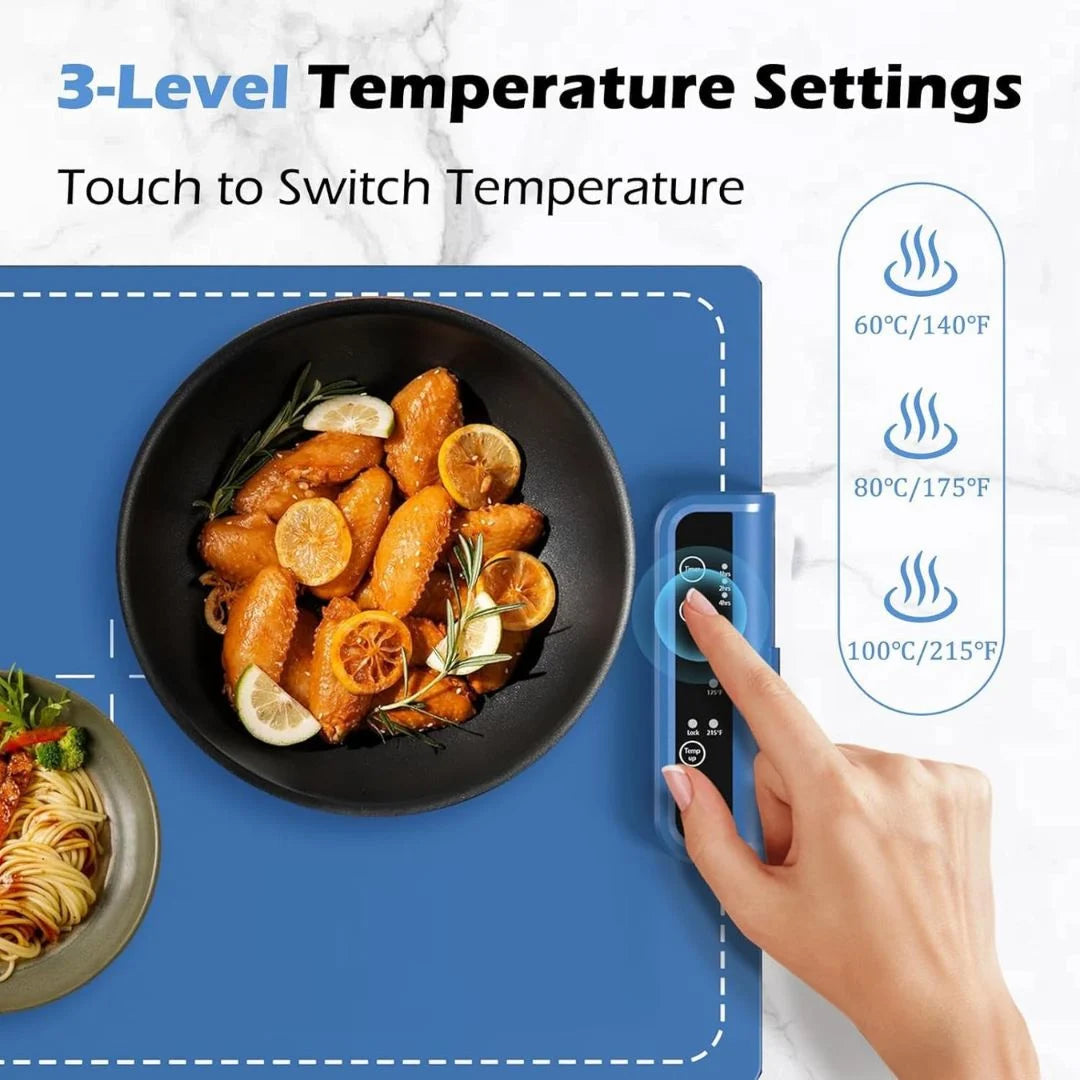 Silicone Full Surface Heating Mat Electric Food Warmer