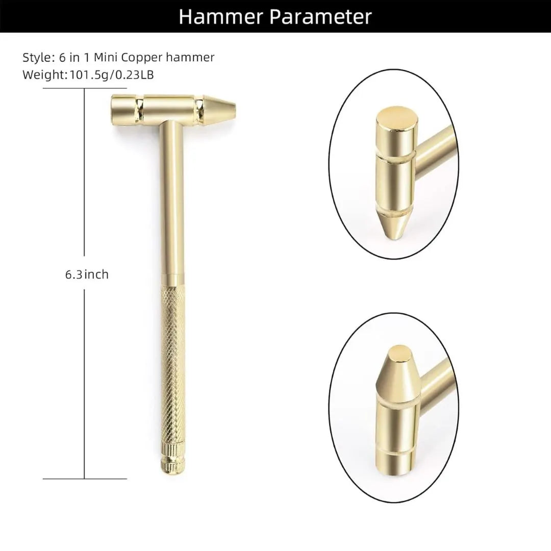 Mini Multifunction Anti-Corrosion and Anti-Rust Copper Hammer