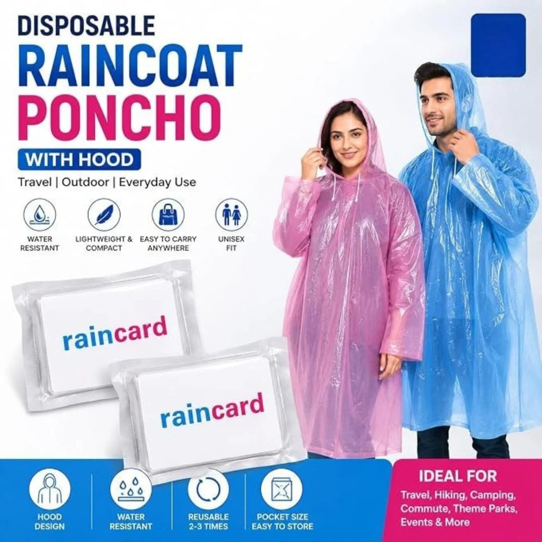 Disposable Rain Card(Buy 2 Get 2 Free)