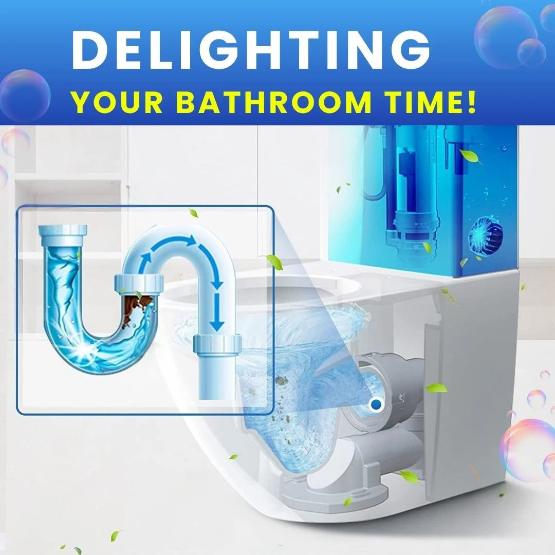 Blue Bubble Toilet Cleaner