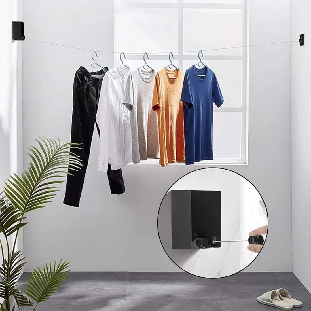 Adjustable Space-Saving Drying Rope