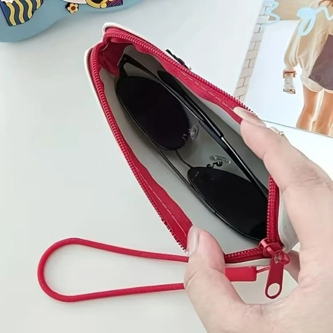 Silicone Sunglasses Storage Pouch