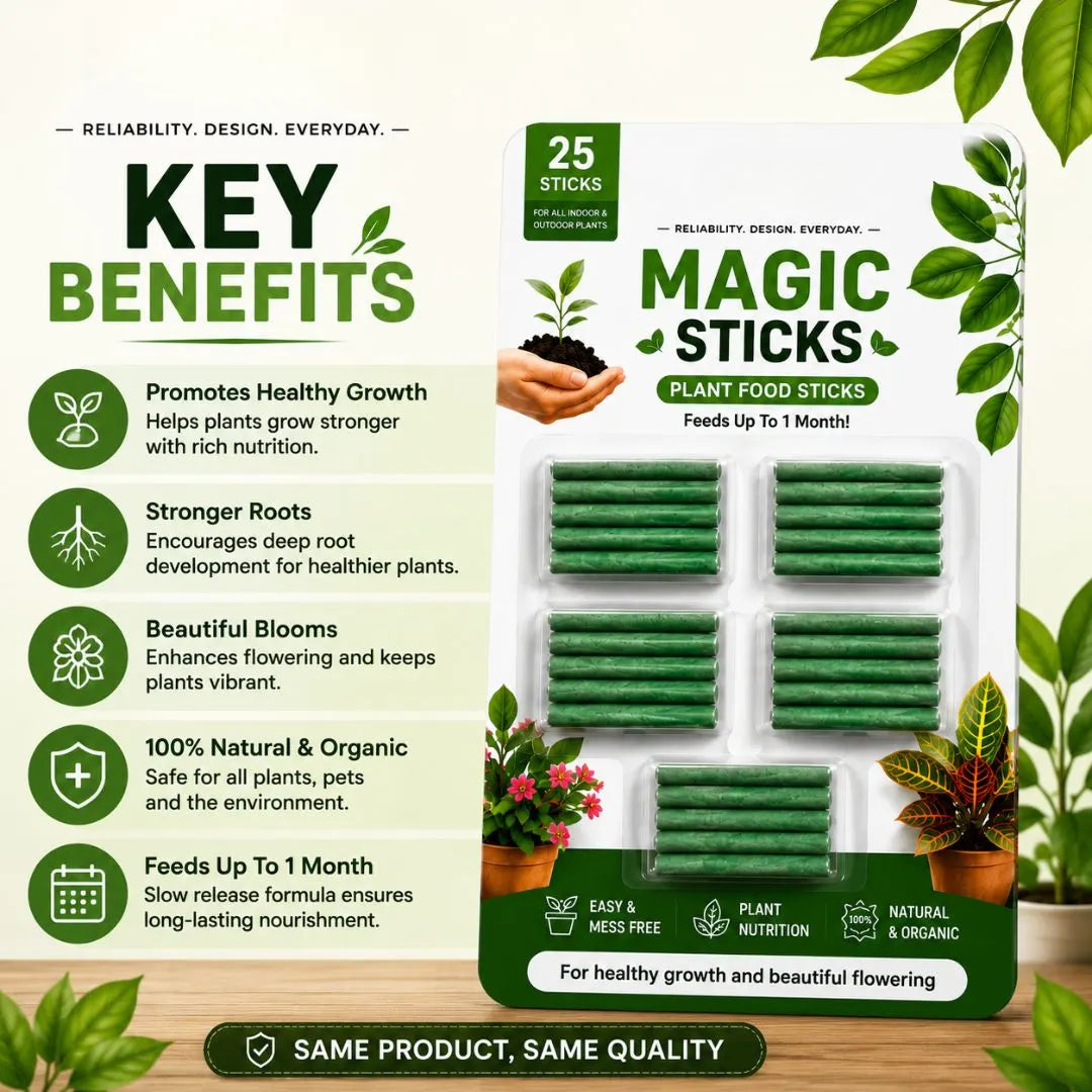 Magic Green Plant Sticks