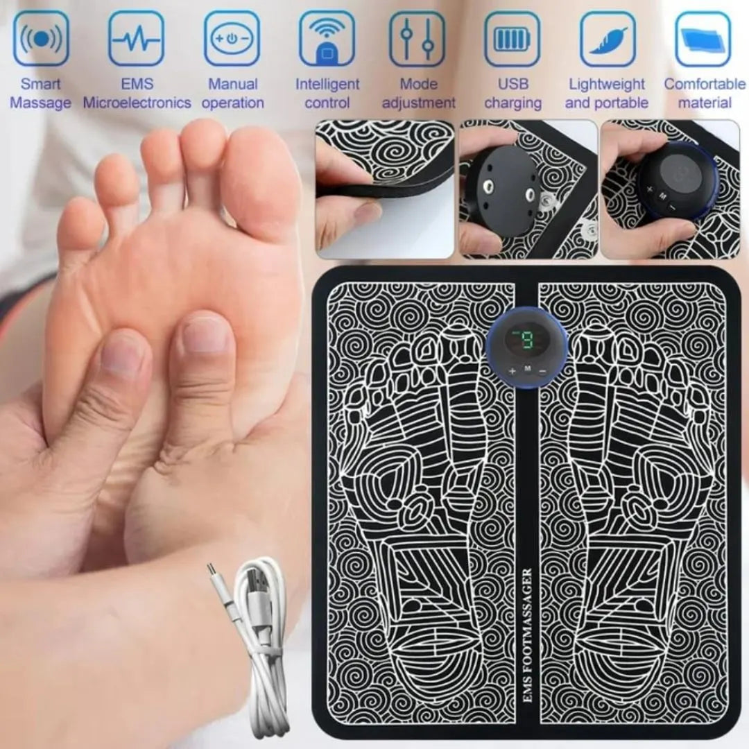 EMS Foot Massager Mat for Pain Relief