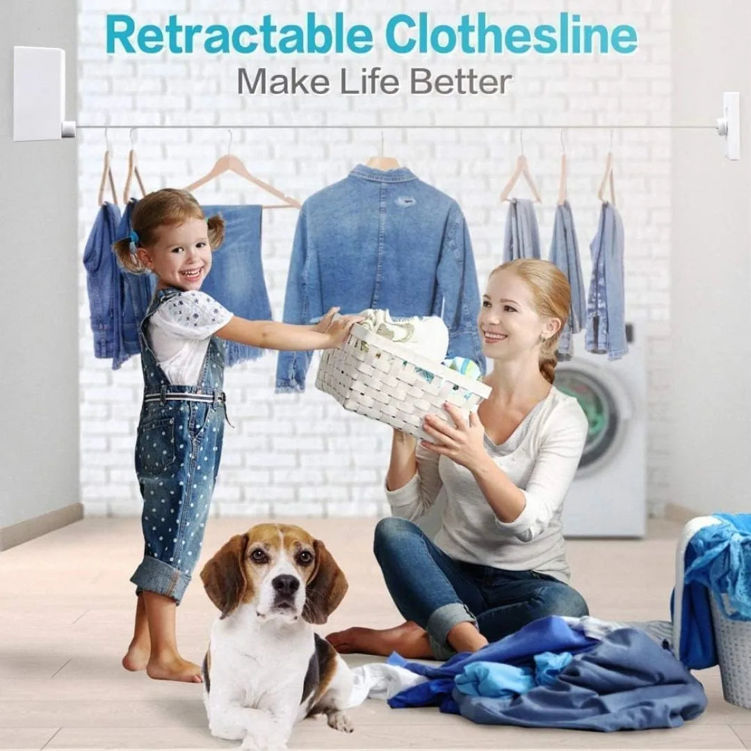Adjustable Space-Saving Drying Rope