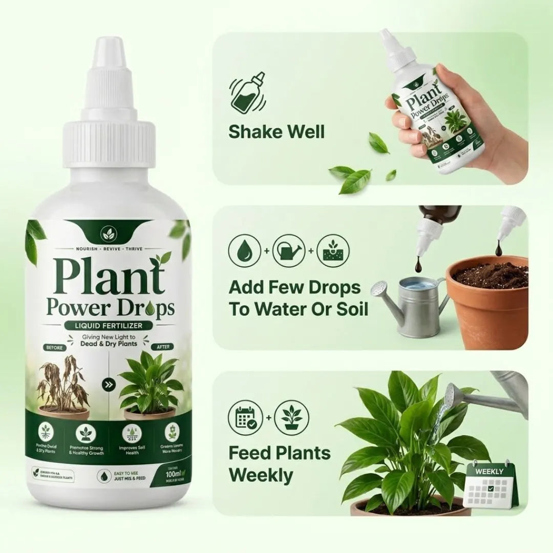 Plant power drops(Liquid Fertilizer)