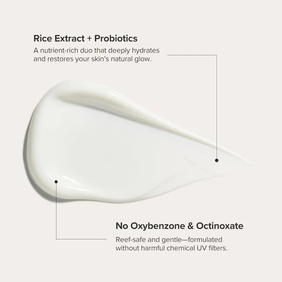 Korean Rice Sunscreen SPF 50+ Broad Spectrum