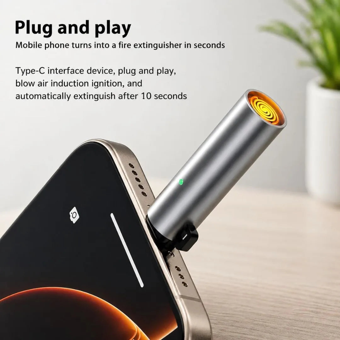 USB Type C Cigarette Lighter for Phone