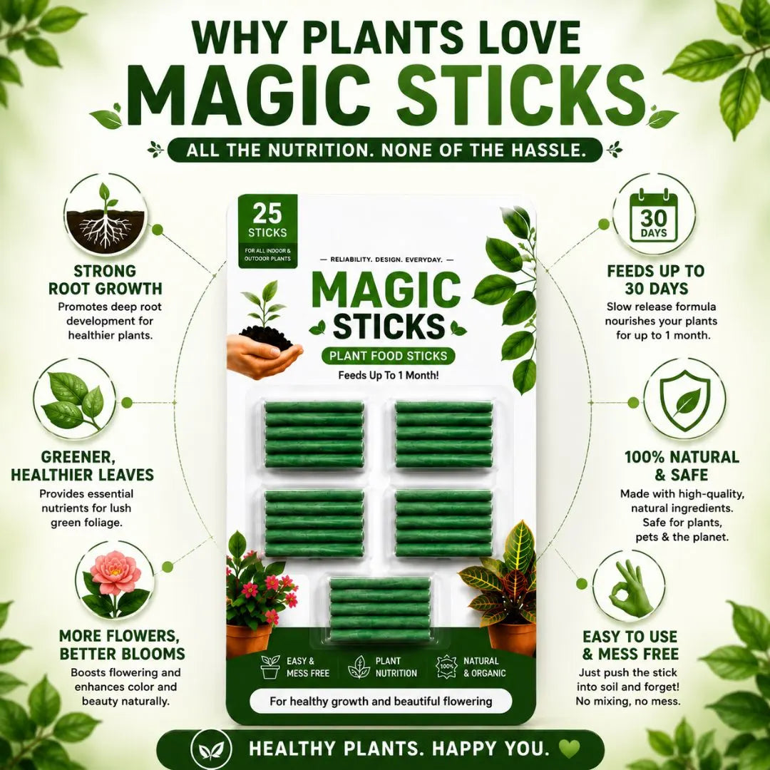 Magic Green Plant Sticks