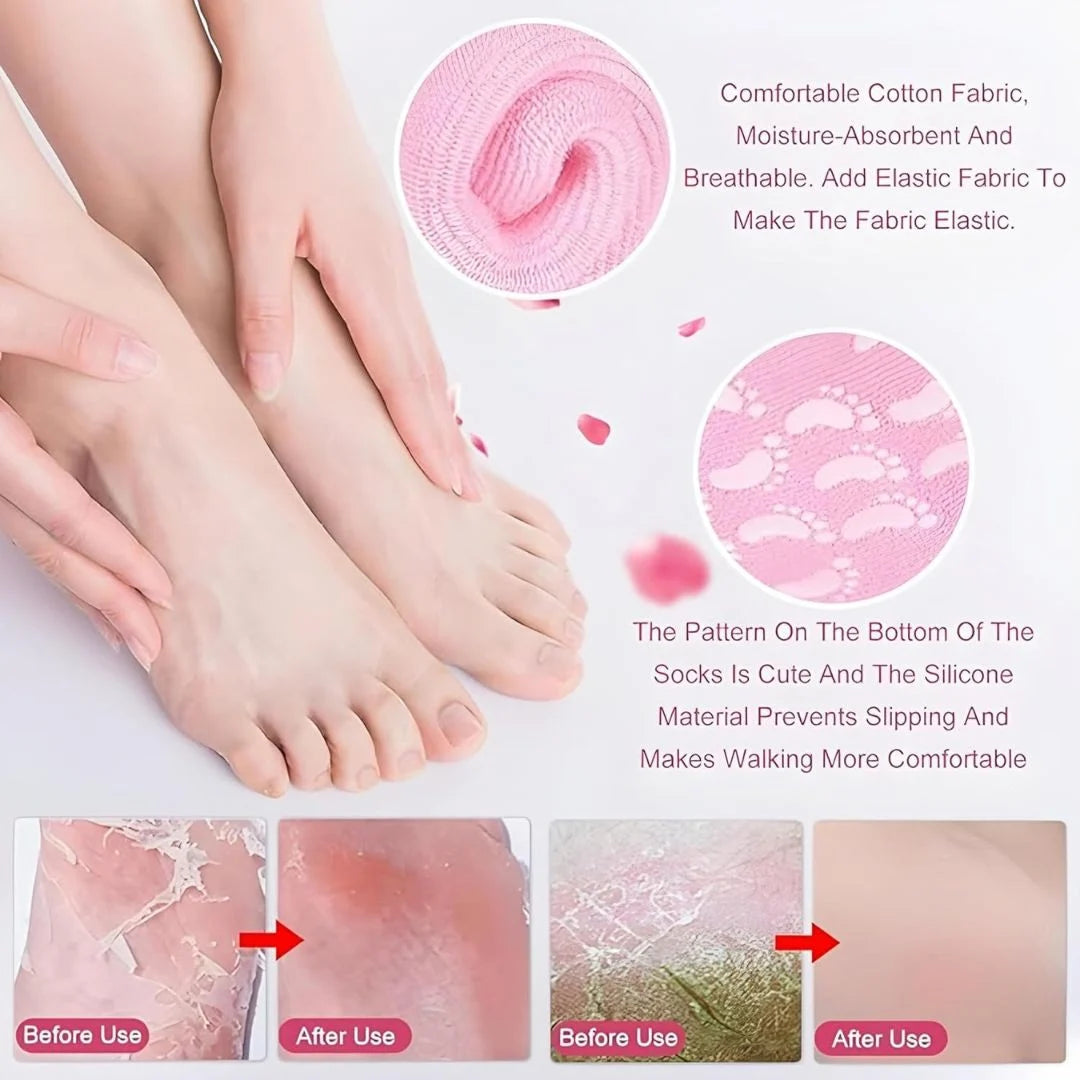 Silicone Gel Socks for Women and Men