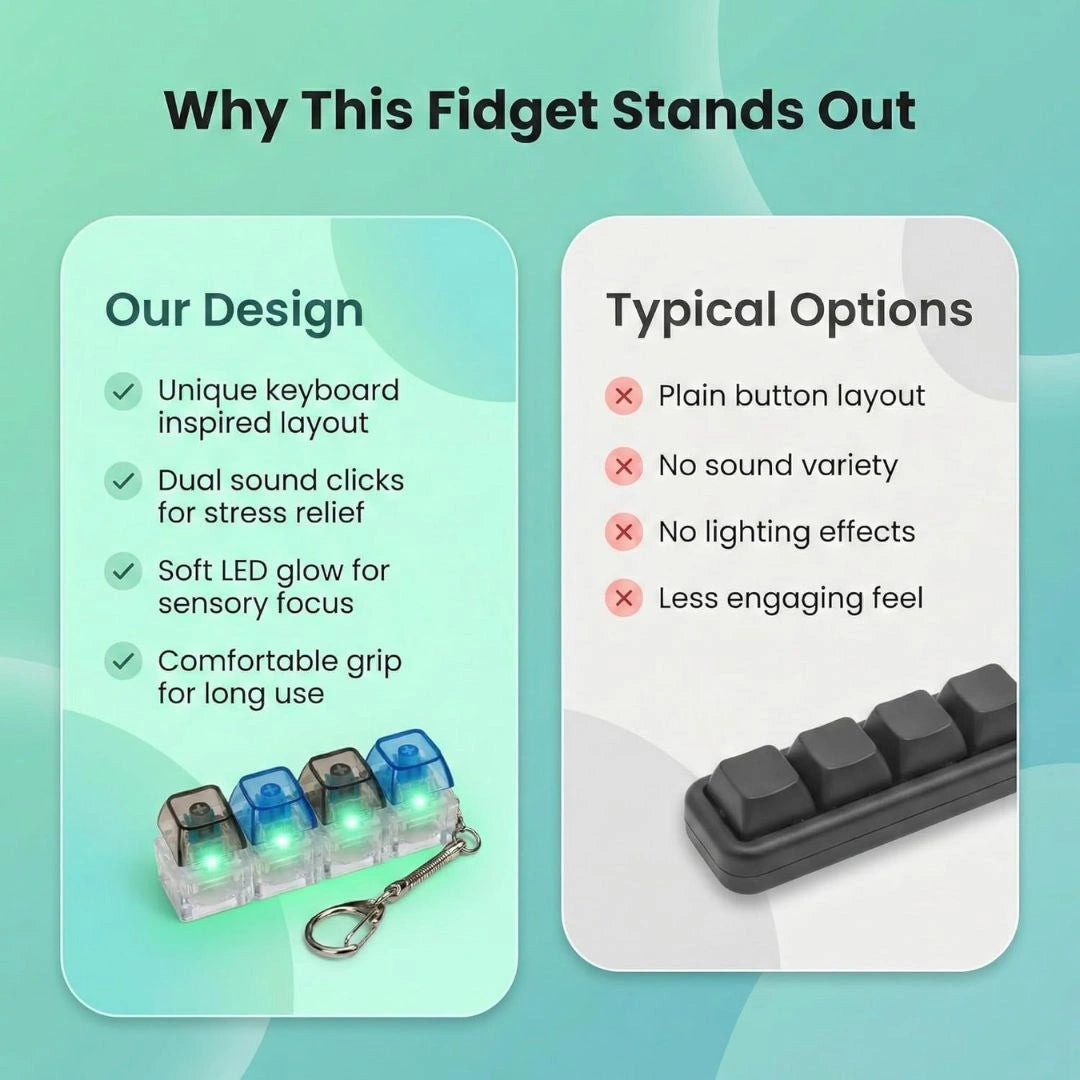 Keyboard Fidget Toy for Adults