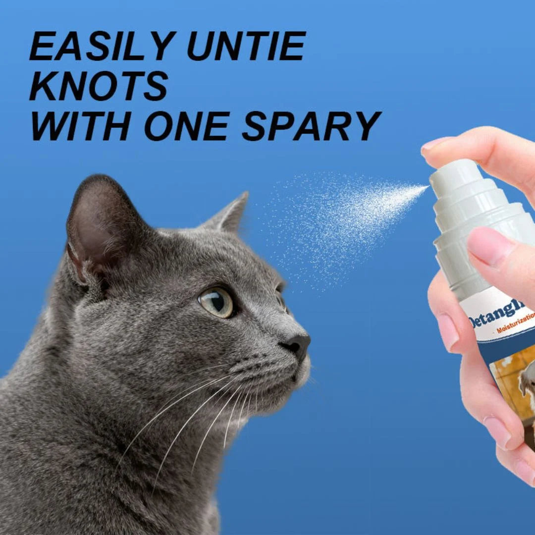 Cat Dog Hair Detangling and Grooming Spray