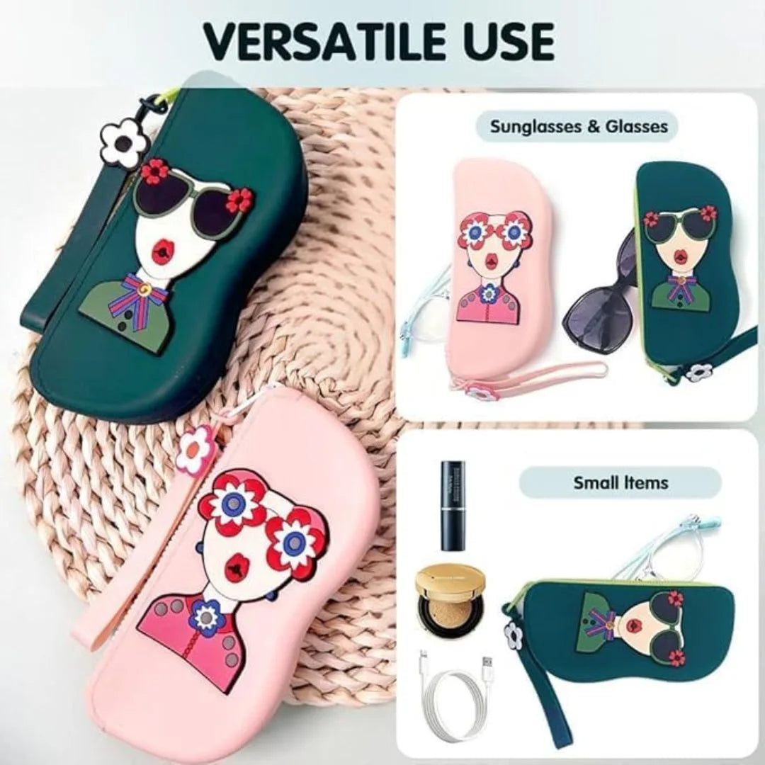 Silicone Sunglasses Storage Pouch