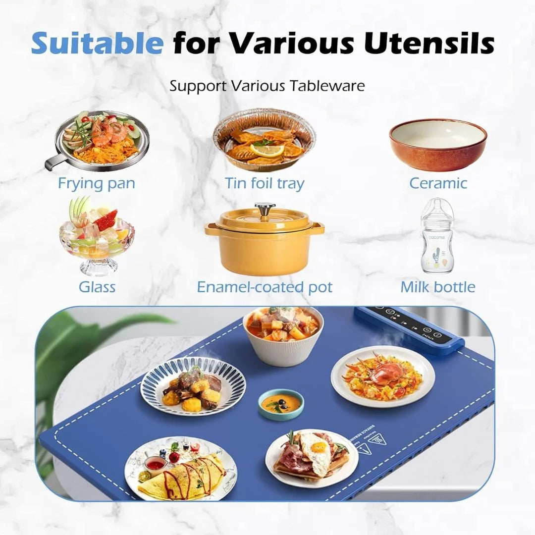 Silicone Full Surface Heating Mat Electric Food Warmer