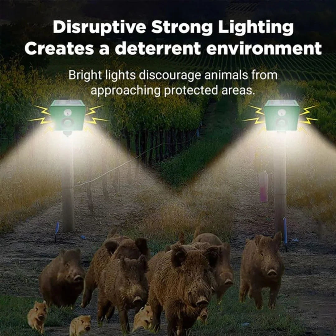 Solar Warning Lights with Loud Volume