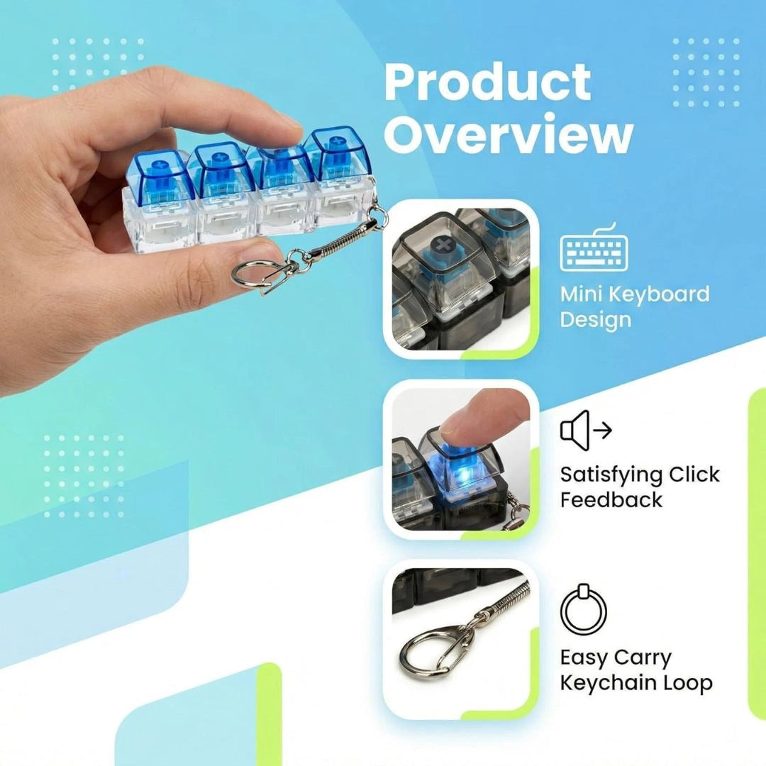 Keyboard Fidget Toy for Adults