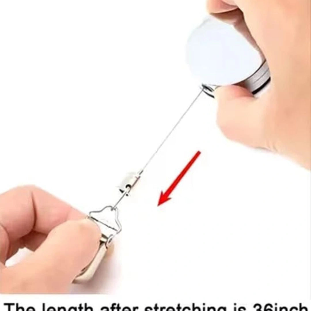 Retractable Towel Holder Clip