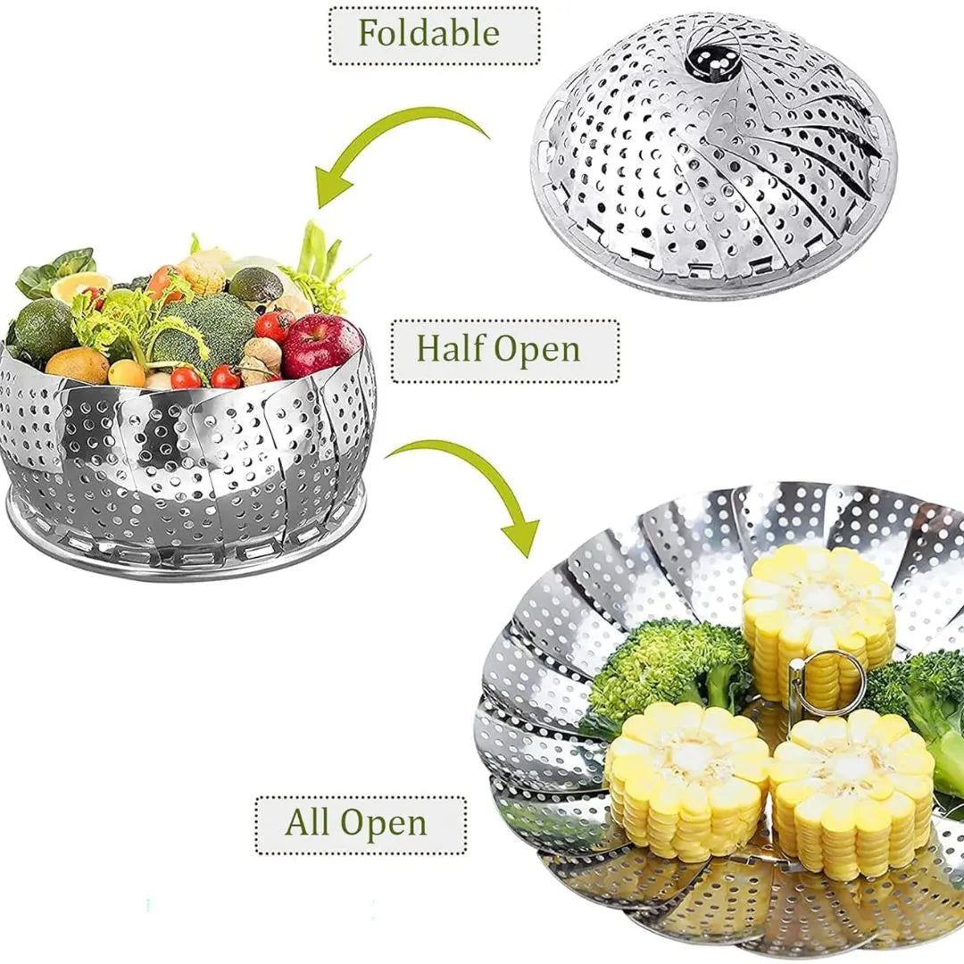 Stainless Steel Steamer Basket