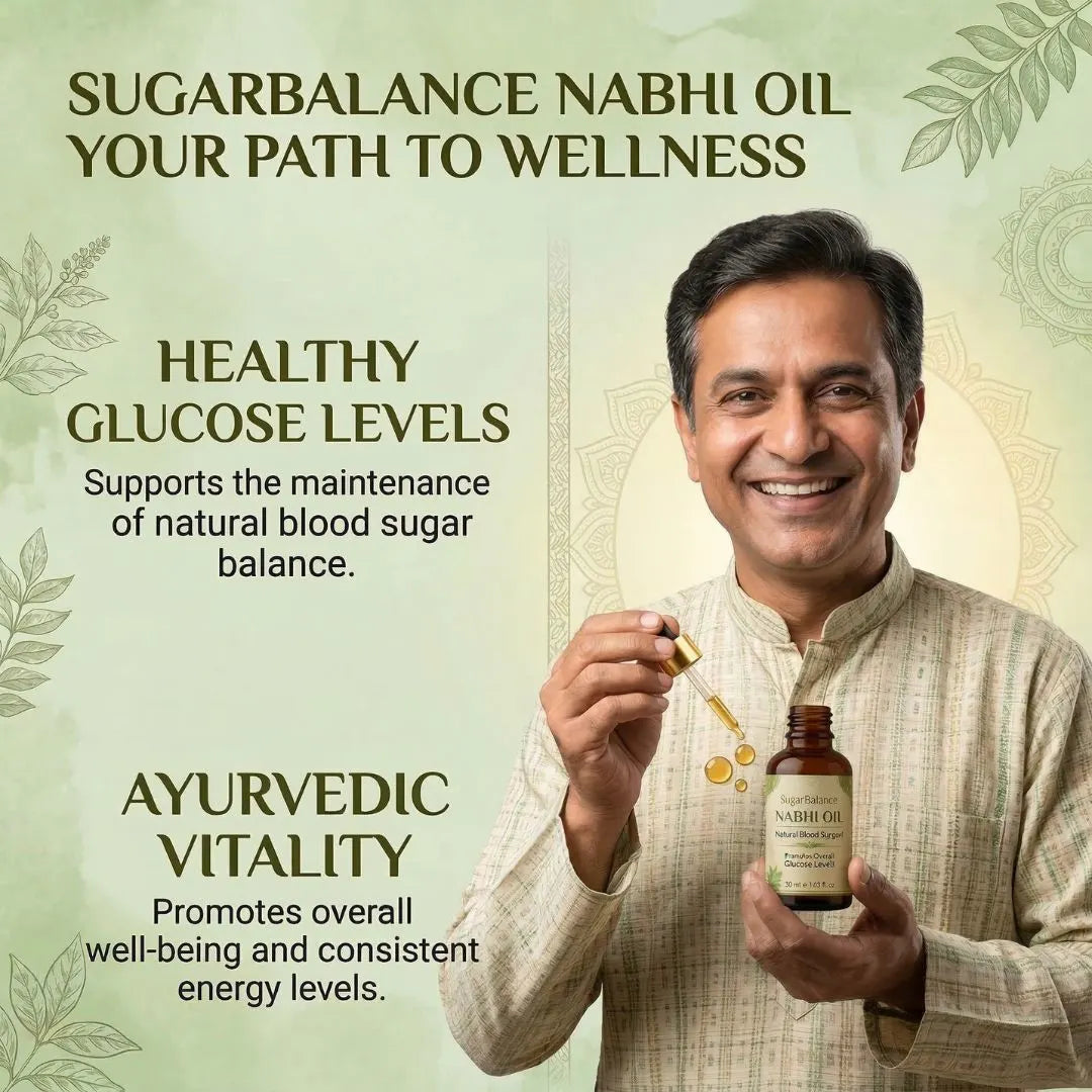 Sugar Balance Nabhi Oil product information and benefits