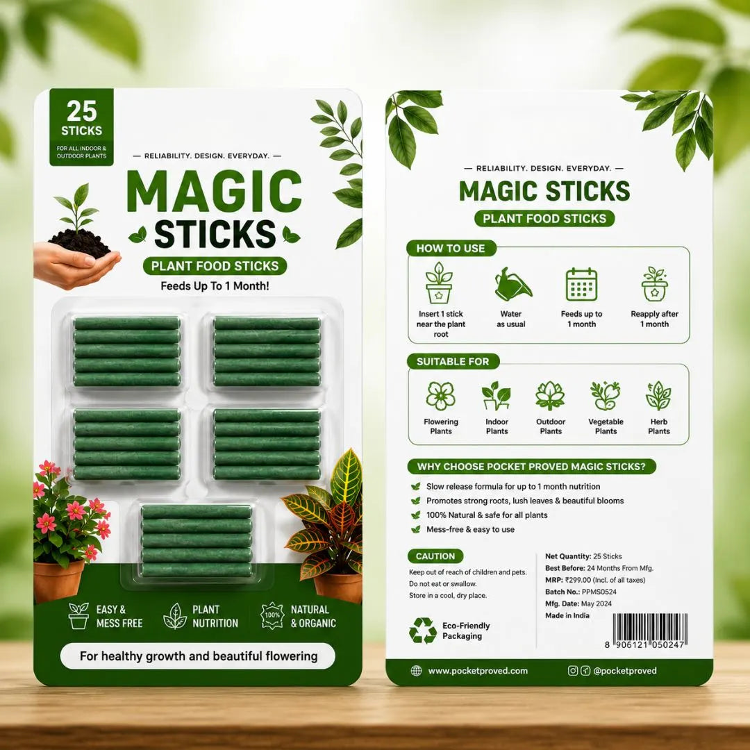 Magic Green Plant Sticks