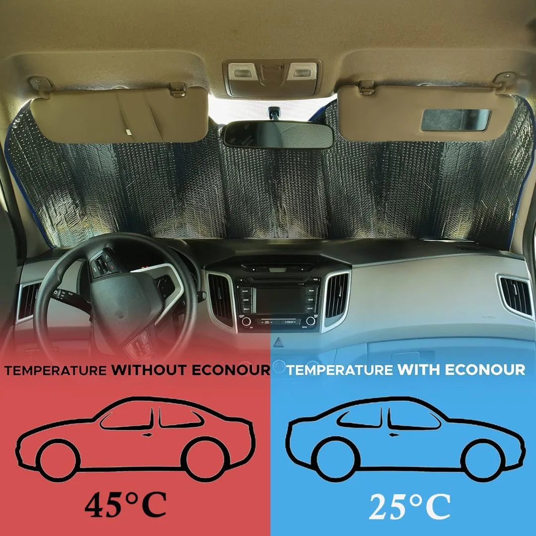 Car Front Windshield Foldable Sunshade