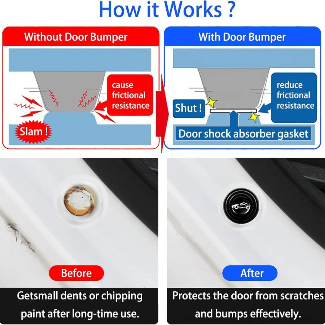 Car Door Shock Absorber Pads(12 pcs)