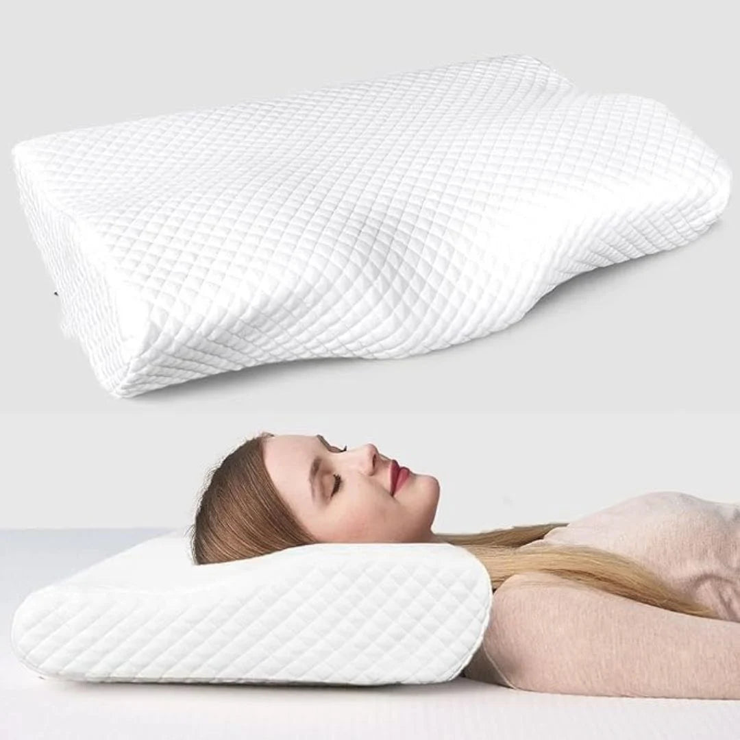 Cervical Contour Memory Foam Pillow for Sleeping