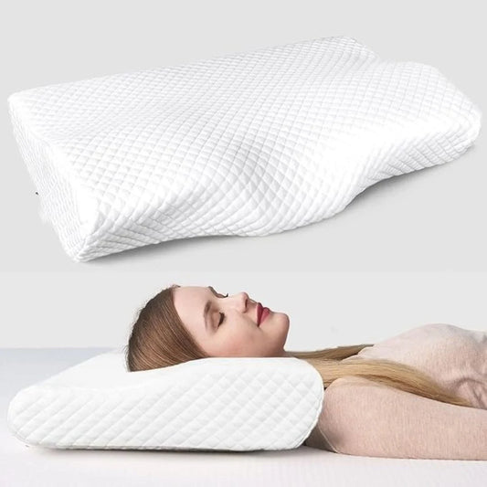 Cervical Contour Memory Foam Pillow for Sleeping