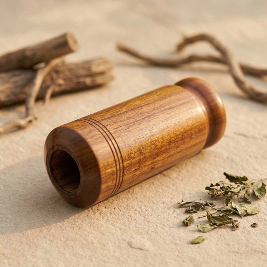Sugar Balance Wooden Water Glass