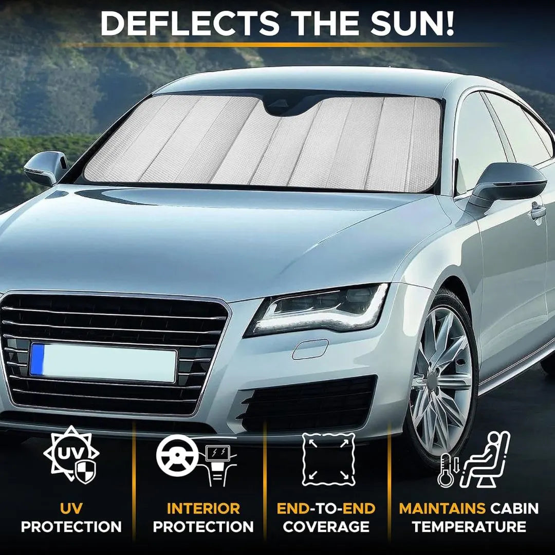 Car Front Windshield Foldable Sunshade