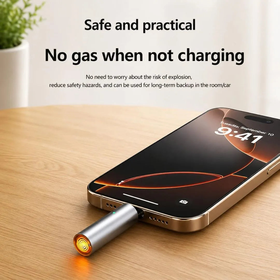 USB Type C Cigarette Lighter for Phone