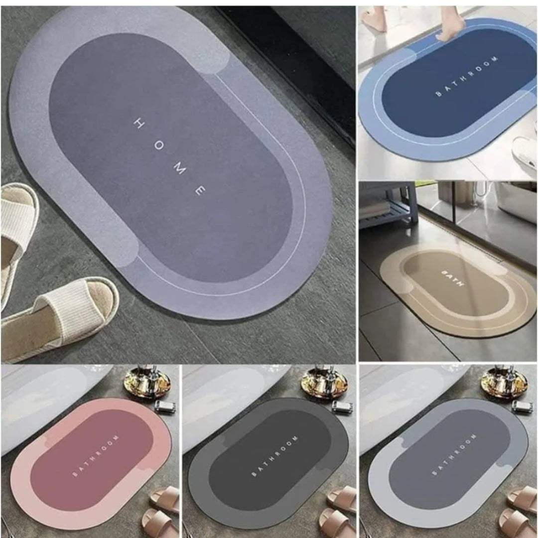 Bath Mat Anti Skid Quick Drying Bathroom
