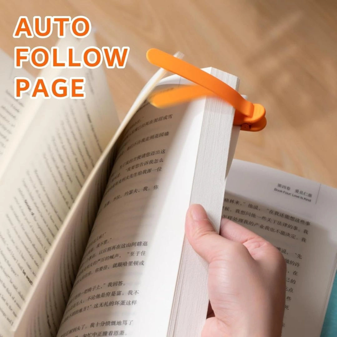 Flexible Silicone Bookmark Clips for Books(Pcs Of 3)
