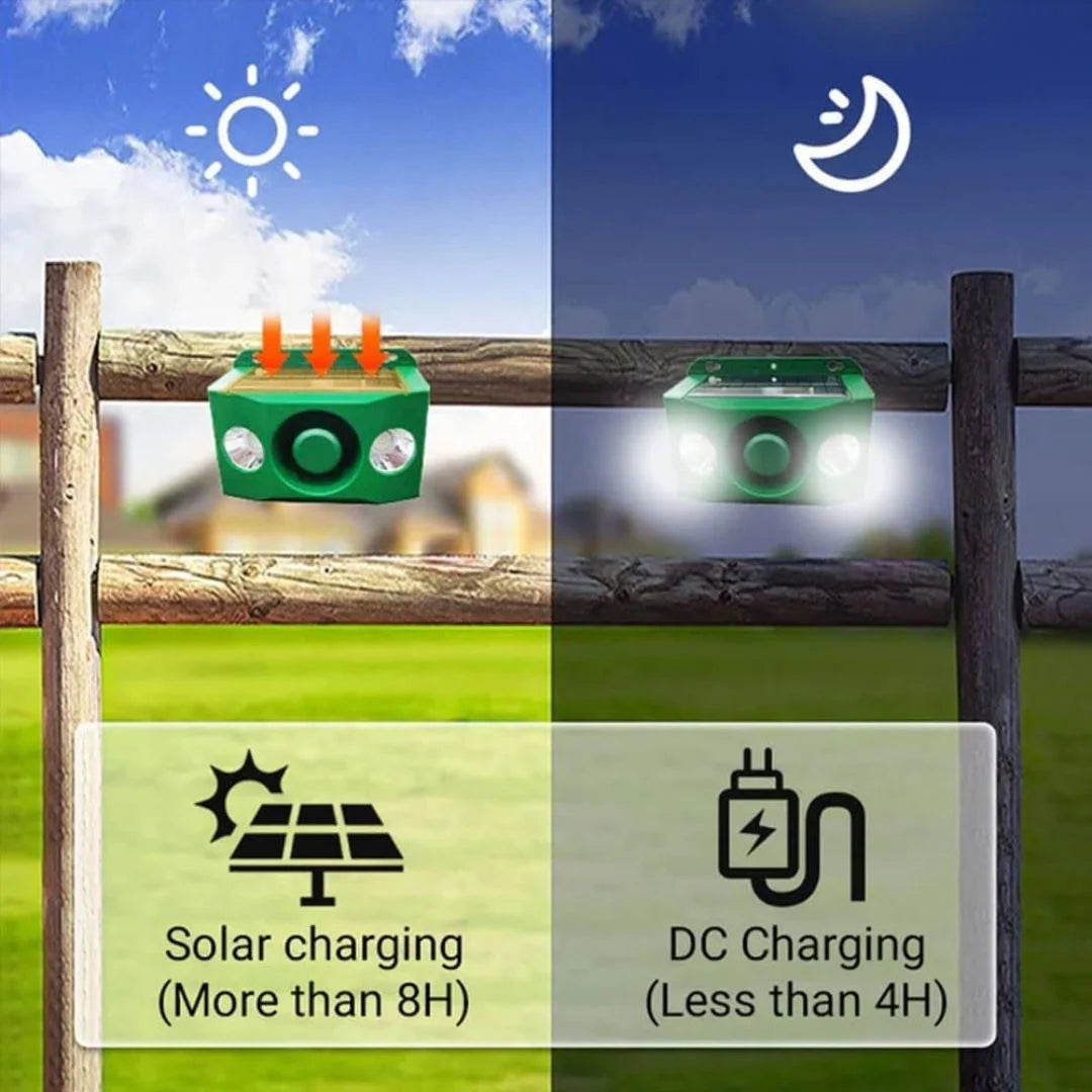 Solar Warning Lights with Loud Volume