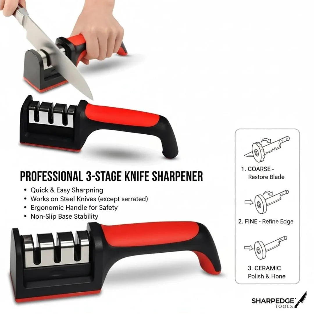 Manual Magnificent Knife Sharpener Tool