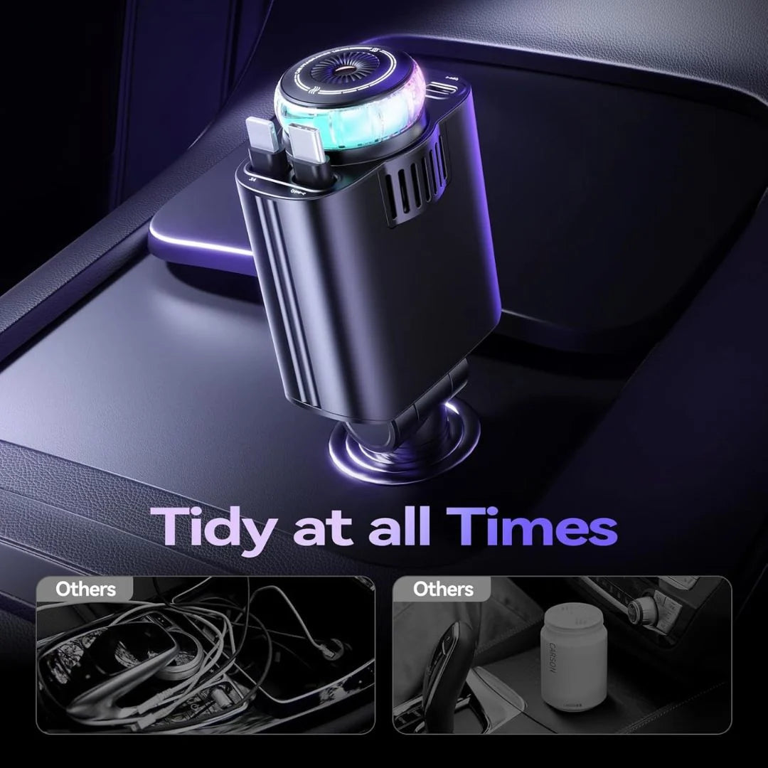 5-in-1 Charger & Aroma Diffuser & Starlight Ceiling