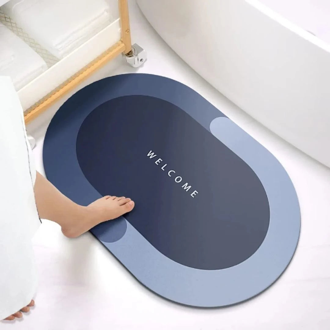 Bath Mat Anti Skid Quick Drying Bathroom