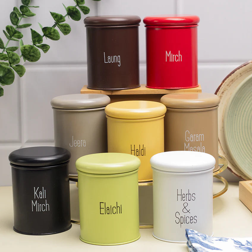 Spice Containers (6 pcs)