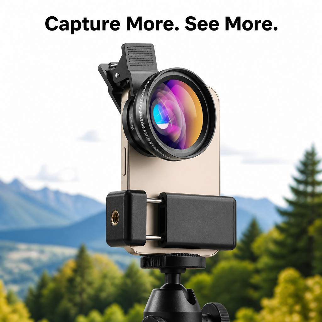 0.45X Wide Angle Lens for Mobile Phones